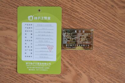 雙級旋片式真空泵